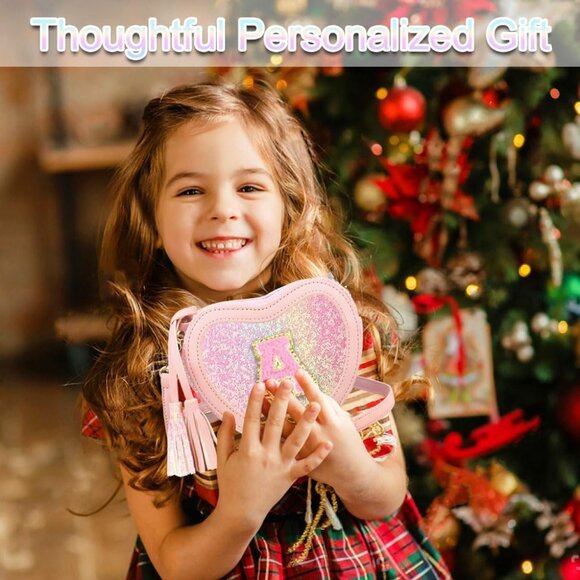 Charming Heart Princess Handbag for Girls - Adjustable Purses for All Occasions - Picture 6 of 6